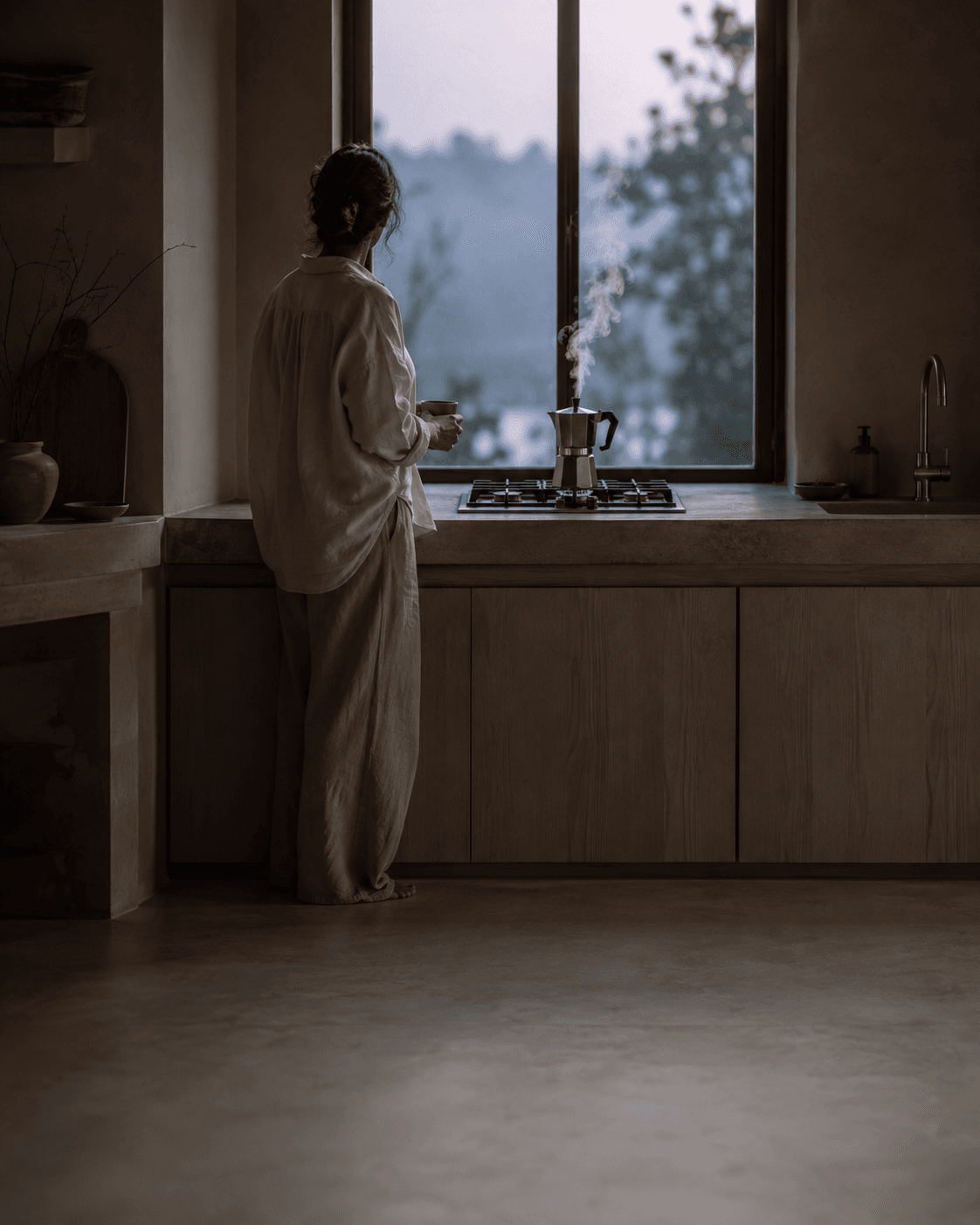 A morning interior, the kind of frame the picture layer is made of.