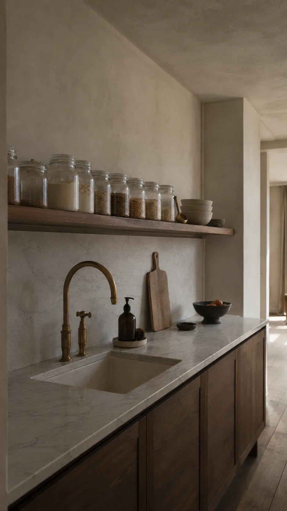 How I organise a tiny kitchen